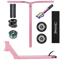 Custom freestyle koloběžka Divine × Union Candy Pink | mptoner.live