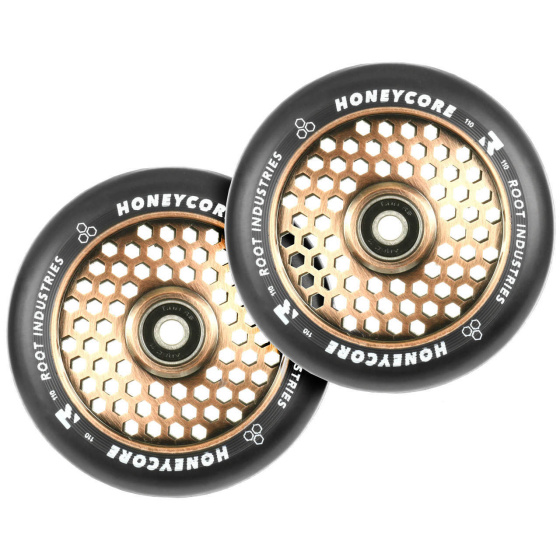 Kolečka Root Industries Honeycore black 110mm 2ks Copper