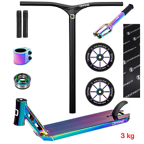 Freestyle koloběžka Custom Divine Park ALU Black/Neochrome