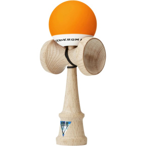 Kendama KROM Pop Rubber matná Oranžová Kendama KROM Pop Rubber matná Oranžová