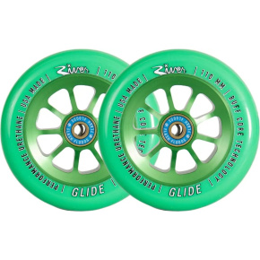 Kolečka River Glide Emerald 110mm zelená 2ks Kolečka River Glide Emerald 110mm zelená 2ks