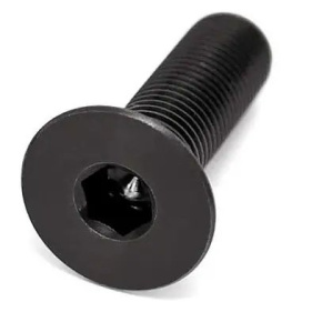 TLC Solid Titanium BMX Crank Spindle šroub (Černá) TLC Solid Titanium BMX Crank Spindle šroub (Černá)