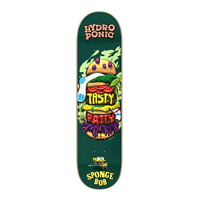 Hydroponic X Spongebob Burger Skate Deska (8"|Zelená)
