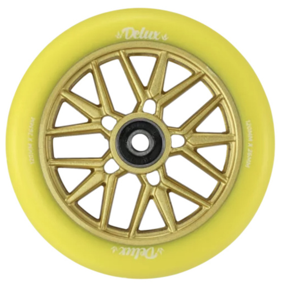 Kolečko Blunt Delux 120x26 mm žluté