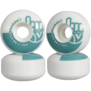 Vol.1 No.1 99A Kolečka Na Skate 4-Balení (52mm|Bílá)