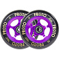 Kolečka Proto Grippers Black On Purple 110 mm 2 ks