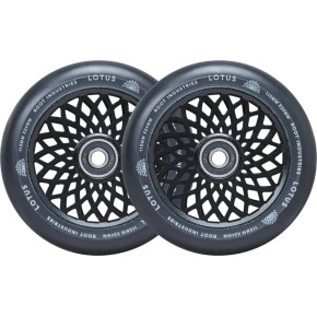 Kolečka Root Lotus 110x24mm Black/Black 2ks