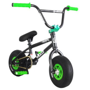 Wildcat Venom 2A Mini BMX Bike (Černá/Zelená|bez brzd) Wildcat Venom 2A Mini BMX Bike (Černá/Zelená|bez brzd)