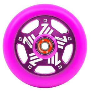 Kolečko CORE Vent Hollow 110mm fialové