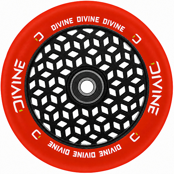 Kolečko Divine Light Core 110mm Red/Black