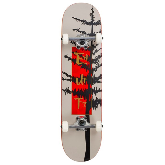 Enuff Evergreen Tree Complete Warm Grey/Red 8" x 32"