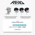 Helma REKD Ultralite In-Mold bílá L/XL 57-59cm