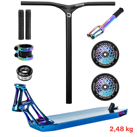 Freestyle koloběžka Custom Divine X Ethic Pandemonium V2 500 mm modrá
