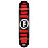 Foundation Doodle Stripe Skate Deska (8"|Černá)