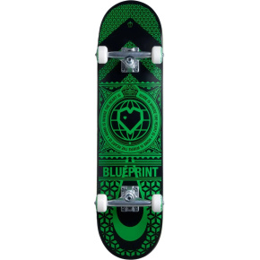 Skateboard Blueprint Home Heart 8" Černo/Zelený Skateboard Blueprint Home Heart 8" Černo/Zelený