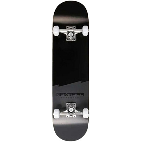 Rampage Plain Third Skateboard Komplet (8"|Černá)