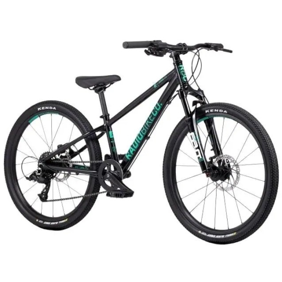 Dětské MTB kolo Radio Zuma SUS 24" 2022 černá