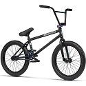BMX kolo Radio Comrad 20" 21" Matt Black/Black Splatter